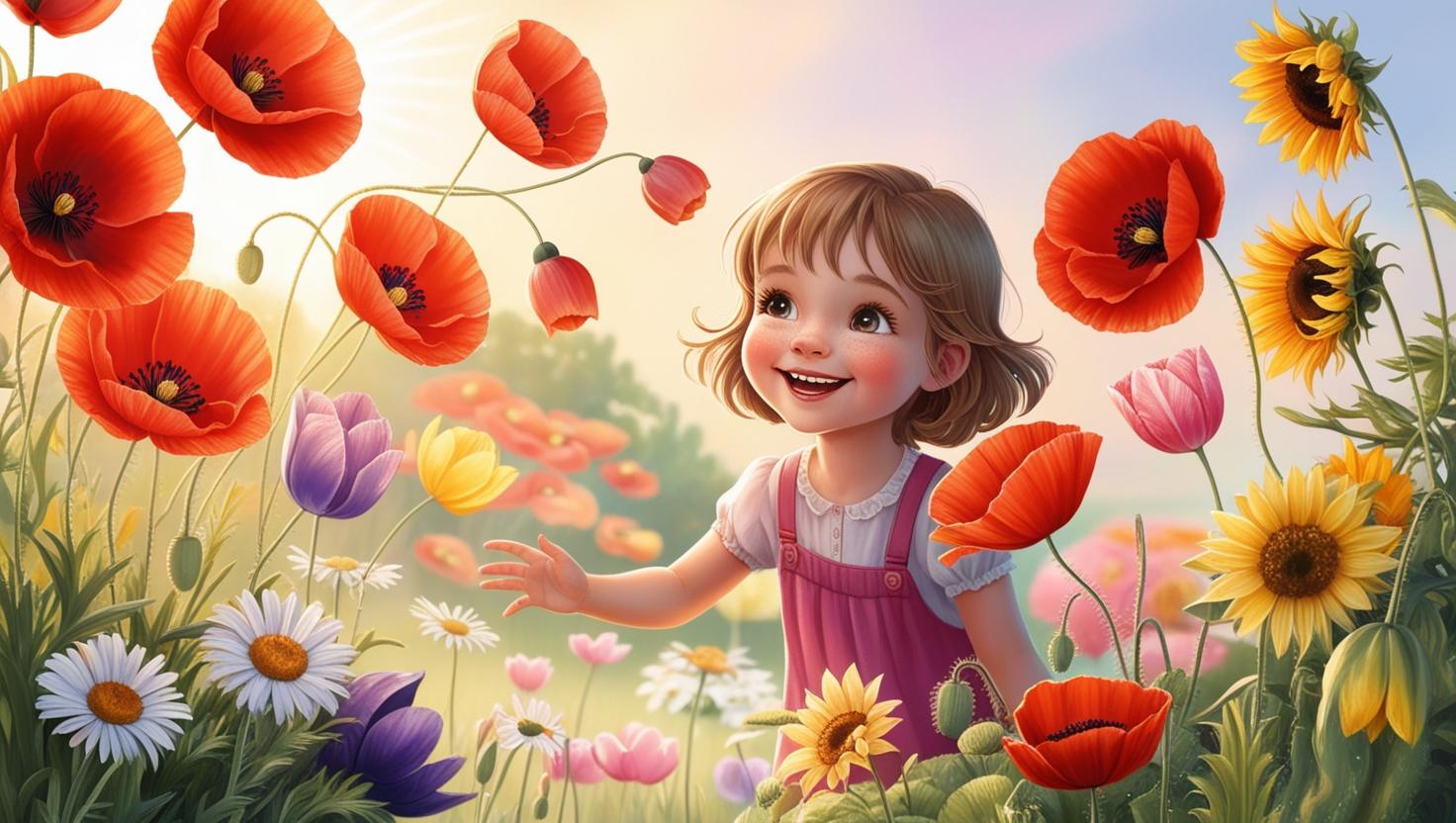 Lily and the Poppy Garden – A Remembrance Day Story